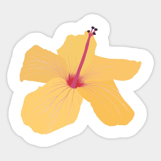 hawaii flower Sticker by daidai